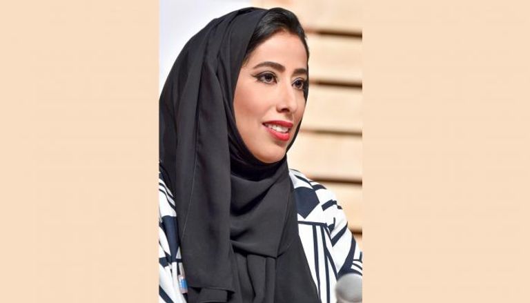 منى غانم المري رئيسة نادي دبي للصحافة