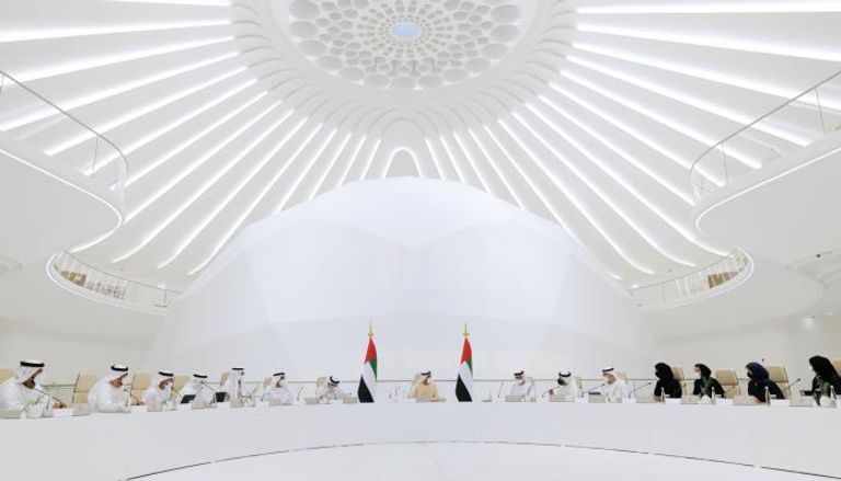 اجتماع مجلس الوزراء الإماراتي في إكسبو 2020 دبي