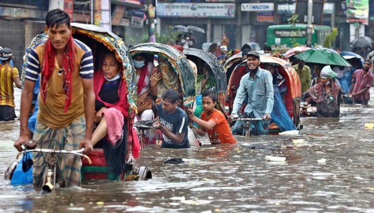 الفيضانات تغرق ولاية هندية خلال 2021