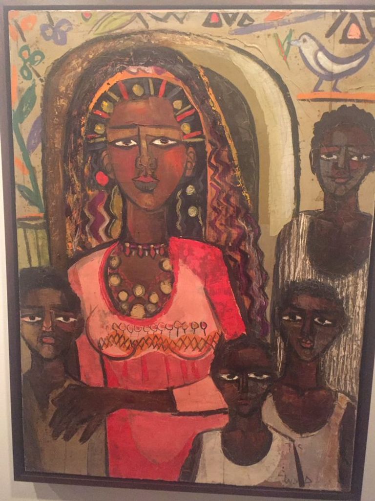 الفنانة التشكيلية المصرية جاذبية سري