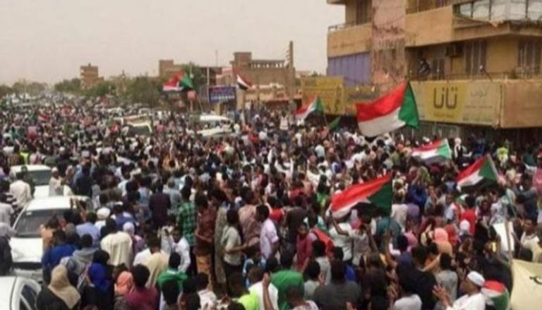 جانب من المظاهرات التي شهدها السودان- أ.ف.ب