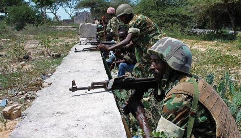 عناصر من الجيش الصومالي خلال عمليات سابقة ضد 