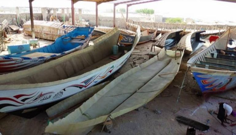 ازدهار صناعة القوارب في اليمن