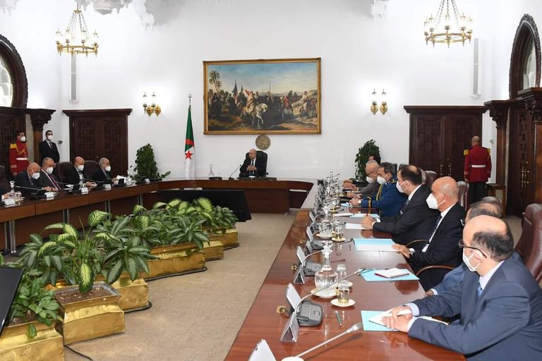 الرئيس الجزائري عبدالمجيد تبون