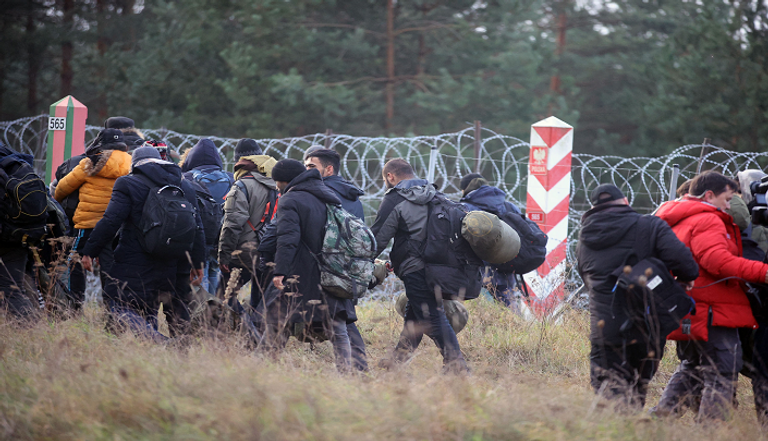 المهاجرون على حدود بيلاروسيا