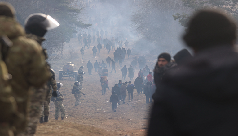 المهاجرون على حدود بيلاروسيا