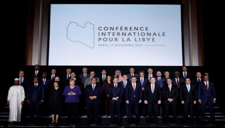 المشاركون في مؤتمر باريس حول ليبيا