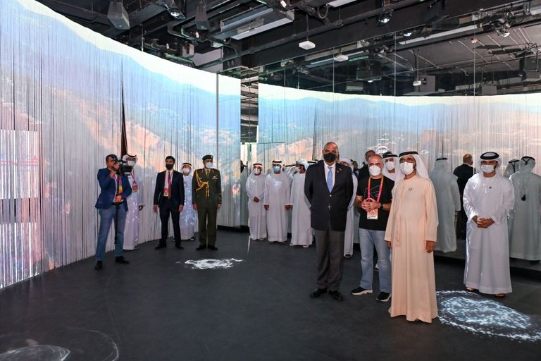 زيارة الشيخ محمد بن راشد لجناح الأردن زيارة الشيخ محمد بن راشد آل مكتوم لجناح الأردن