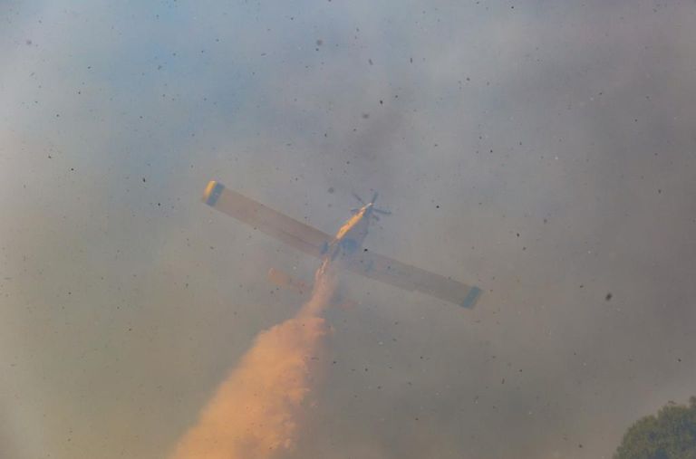 جانب من الدمار الذي خلّفه الحريق