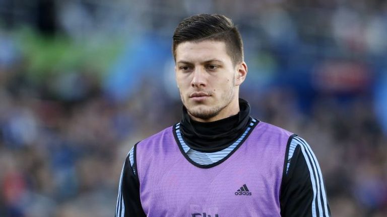 لوكا يوفيتش مهاجم ريال مدريد