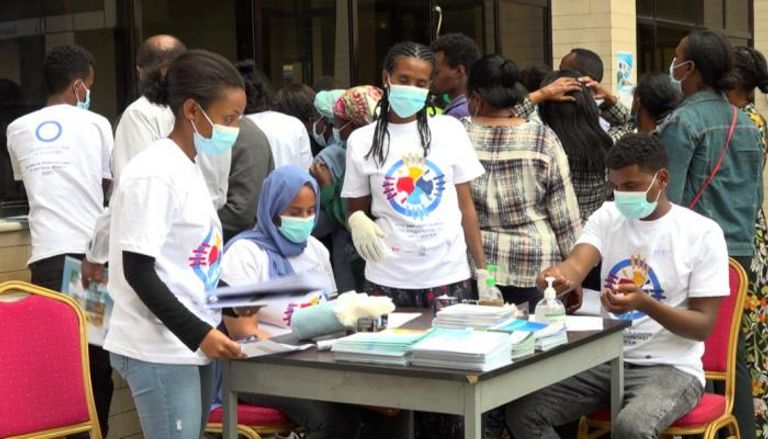 جانب من أنشطة جمعية مرضى السكري في إثيوبيا للتوعية بالمرض