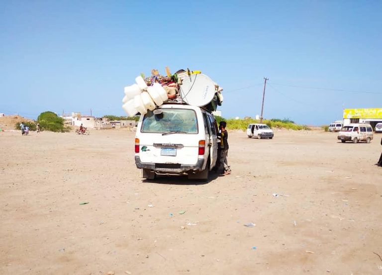 عناصر مسلحة لمليشيات الحوثي في الحديدة.. ارشيفية