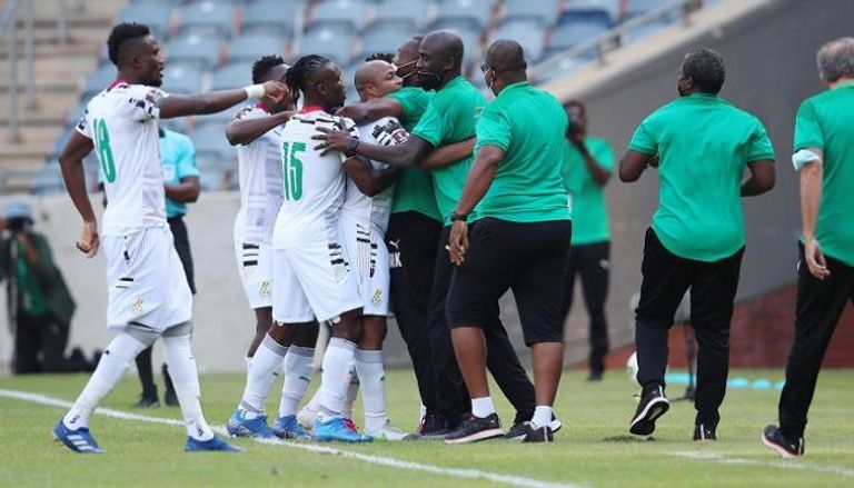 منتخب غانا أطاح بجنوب أفريقيا من تصفيات كأس العالم 2022