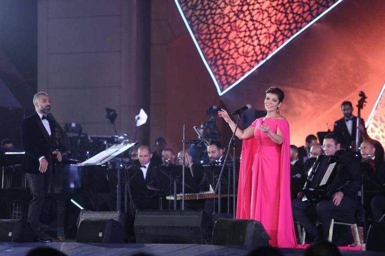 أصالة في حفل مهرجان الموسيقى العربية
