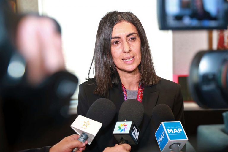     نادية فتاح العلوي ، وزيرة الاقتصاد والمالية المغربية