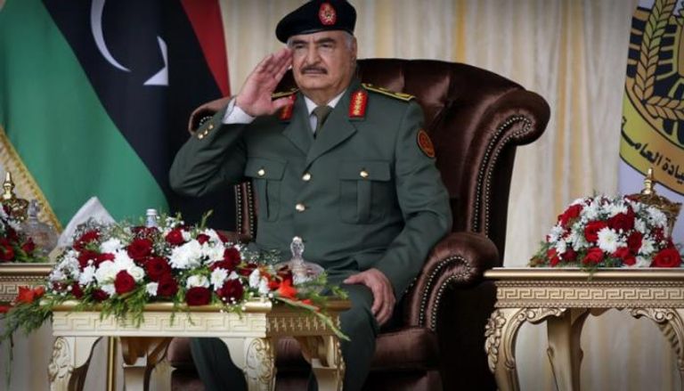 المشير خليفة حفتر مرشح الرئاسة الليبية