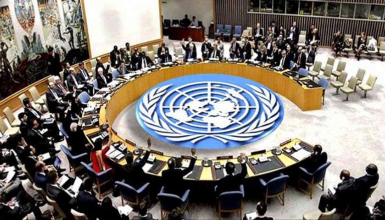 مجلس الأمن الدولي خلال انعقاد إحدى جلساته