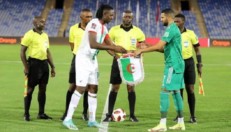 منتخب الجزائر أمام بوركينا فاسو في تصفيات كأس العالم أفريقيا منتخب الجزائر