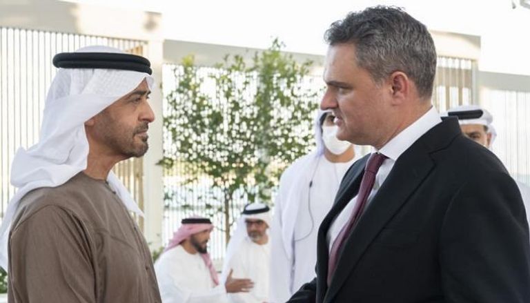 الشيخ محمد بن زايد آل نهيان يستقبل السفير التركي لدى الإمارات