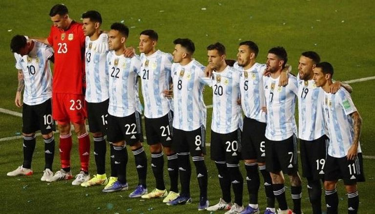 لاعبو منتخب الأرجنتين
