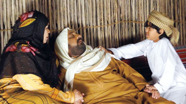 مشهد من الفيلم العماني