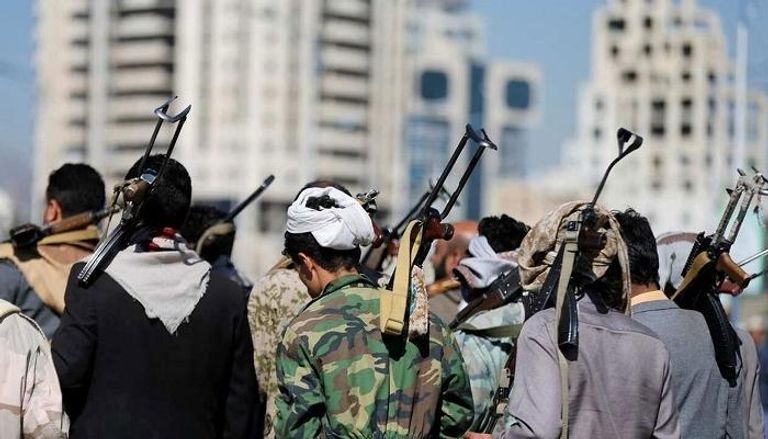 مجموعة من الحوثيين المسلحين - أرشيفية