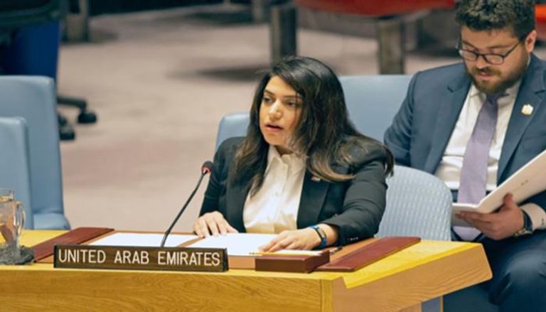 غسق شاهين المنسق السياسي في بعثة الإمارات لدى الأمم المتحدة