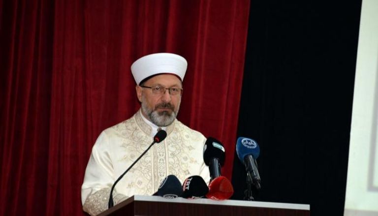 علي أرباش رئيس الشؤون الدينية التركي 