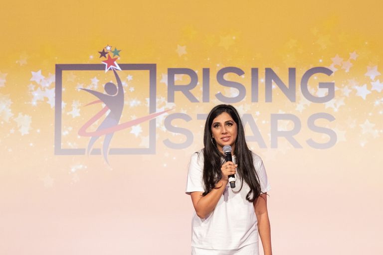 أصحاب الهمم على أحد مسارح إكسبو 2020 دبي