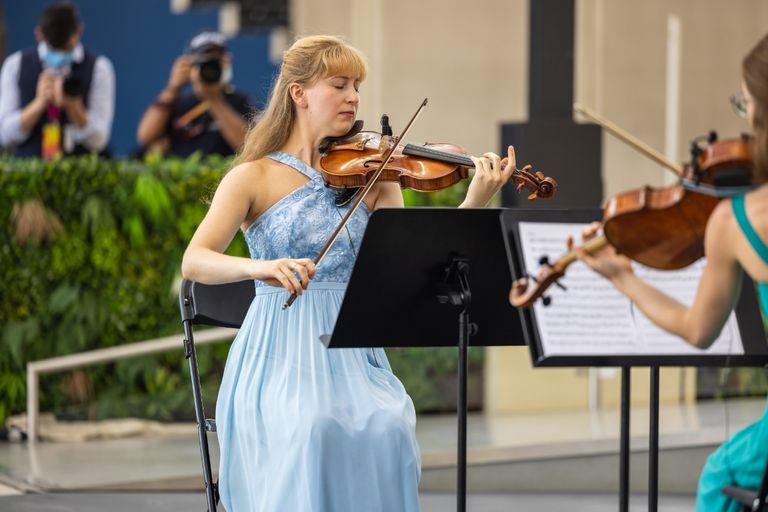 عروض موسيقية في جناح النمسا بإكسبو 2020 دبي 