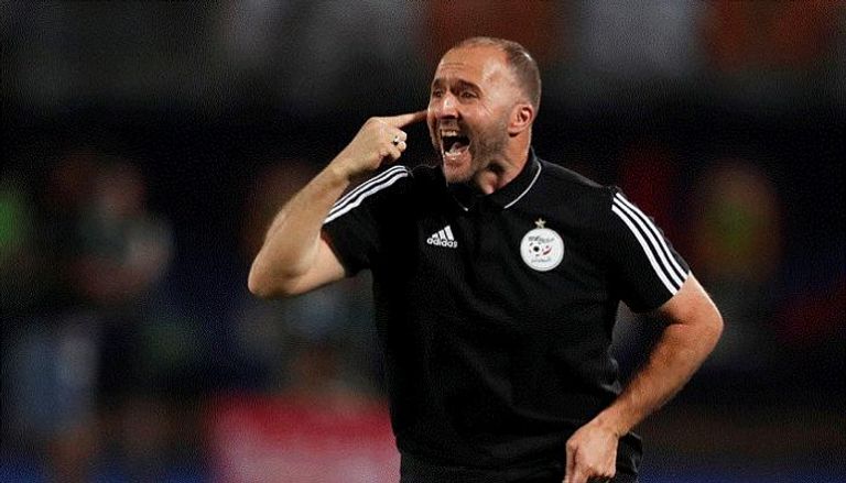 جمال بلماضي مدرب منتخب الجزائر