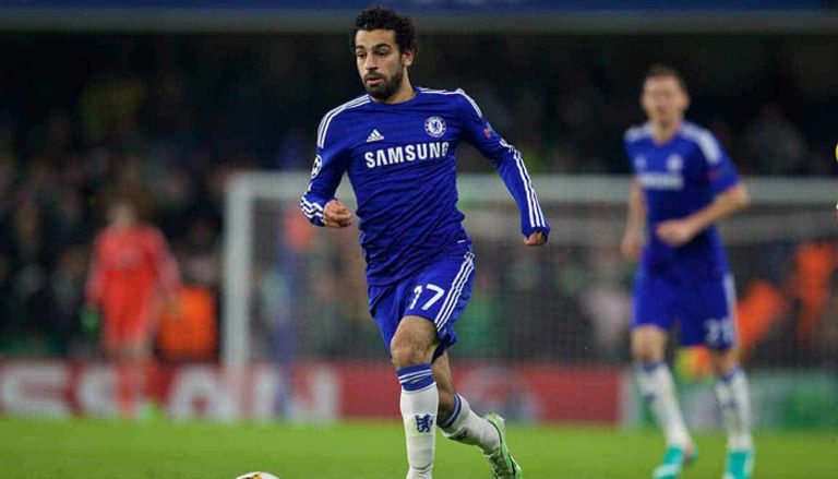 محمد صلاح في البلوز محمد صلاح لاعب ليفربول