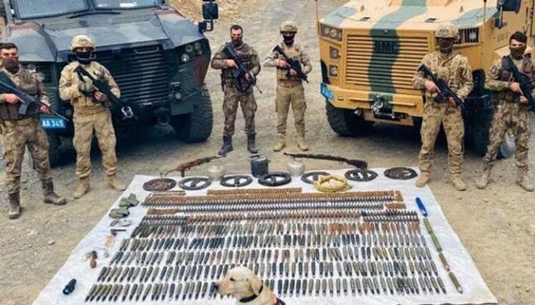قوات الأمن التركية خلال إحدى علمياتها ضد الكردستاني