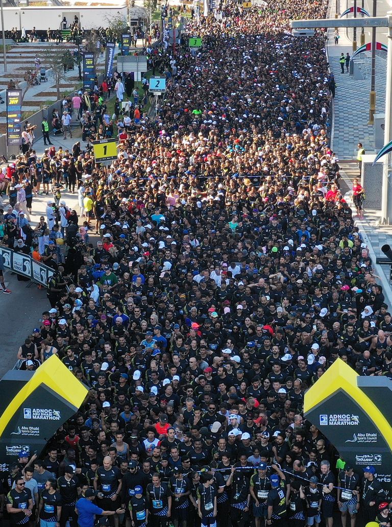 ماراثون أدنوك أبوظبي 2021