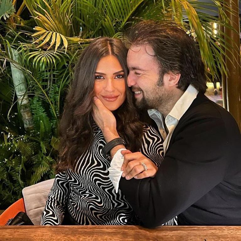 شريف رمزي وزوجته ريهام أيمن