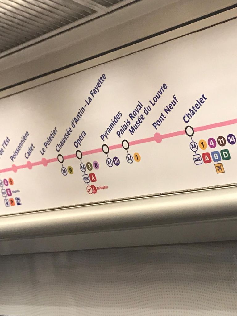 محطة بيراميدز في باريس