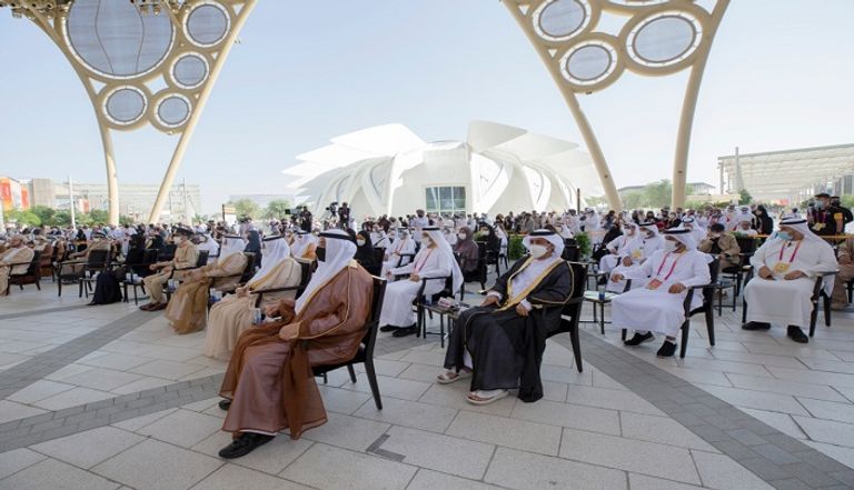 جانب من احتفالات اليوم الوطني العماني بإكسبو دبي