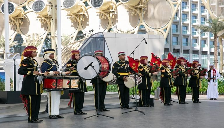 جانب من احتفالات اليوم الوطني العماني بإكسبو دبي