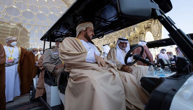جانب من احتفالات اليوم الوطني العماني بإكسبو دبي