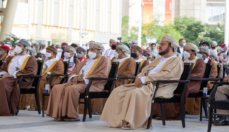 جانب من احتفالات اليوم الوطني العماني بإكسبو دبي