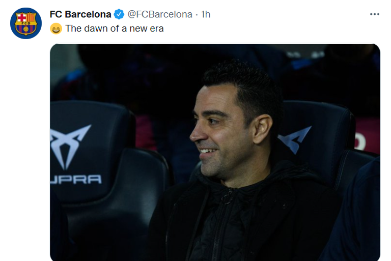 تشافي هرنانديز مدرب برشلونة الجديد