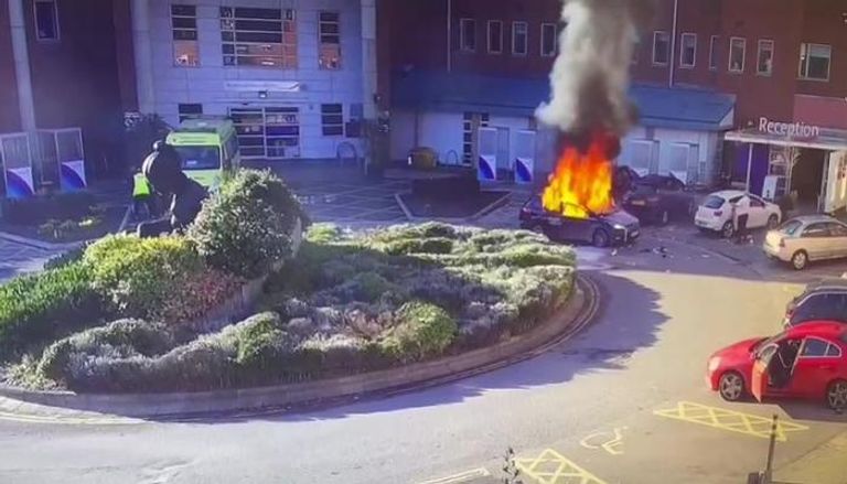 صورة للهجوم الأخير على مستشفى ليفربول في بريطانيا