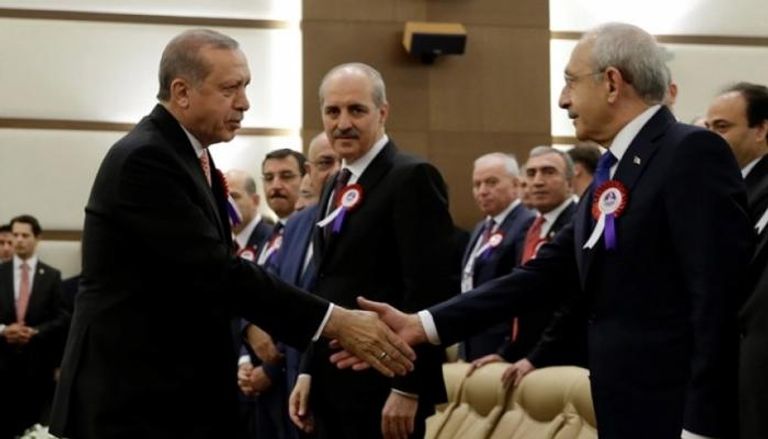 أردوغان وزعيم المعارضة التركية