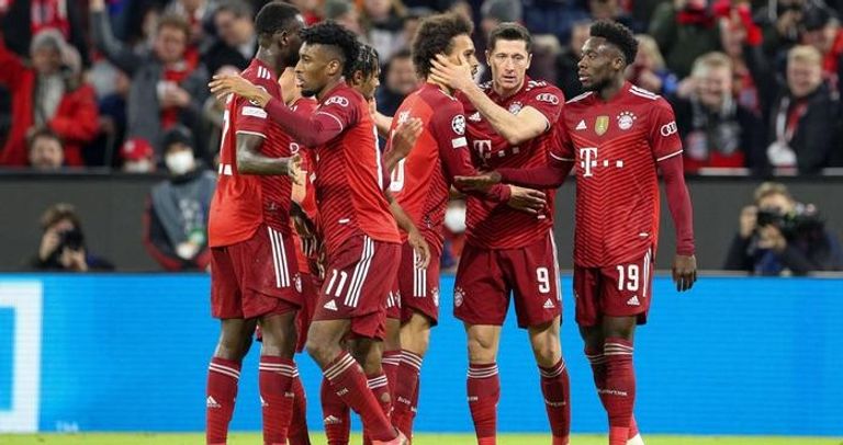 بايرن ميونخ في دوري أبطال أوروبا بايرن ودينامو كييف في دوري أبطال أوروبا