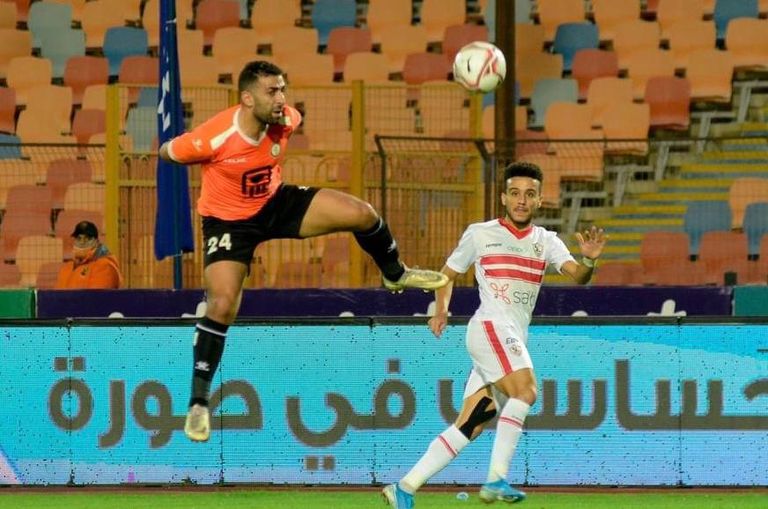 الزمالك ضد البنك الأهلي