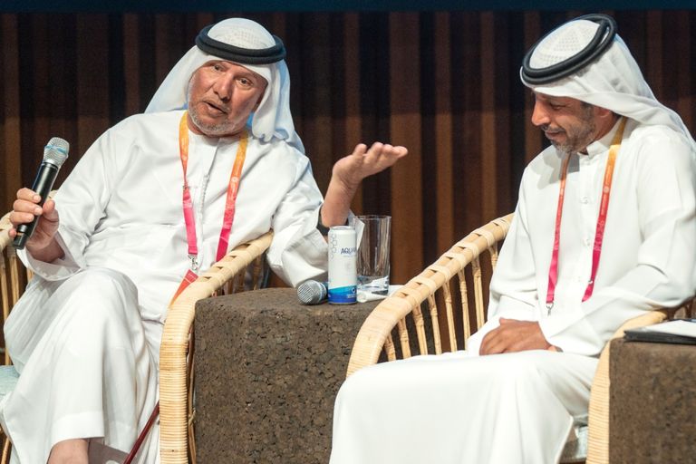 صيادون إماراتيون في ندوة إكسبو 2020 دبي