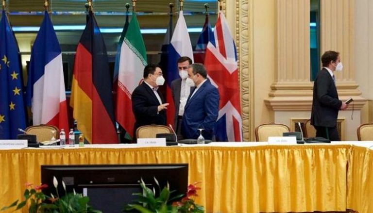 جانب من محادثات فيينا بشأن الاتفاق النووي مع إيران