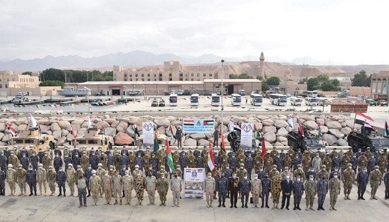 انطلاق التدريب المصري المشترك