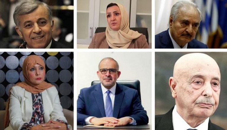 بعض المتقدمين للترشح لرئاسة ليبيا