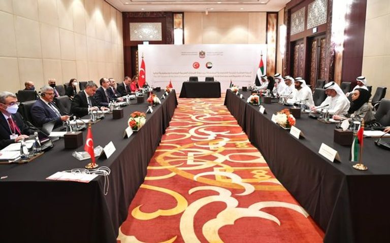 وزير التجارة التركي من فعاليات المنتدى